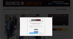 Desktop Screenshot of businessincameroon.com